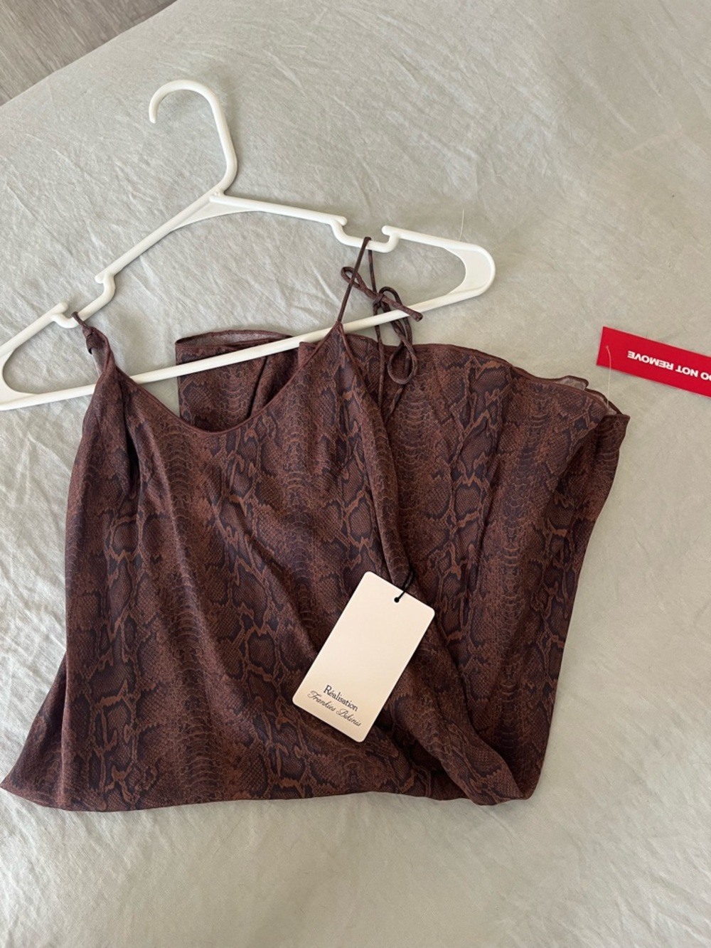 Realisation par x Frankie’s bikinis slip dress